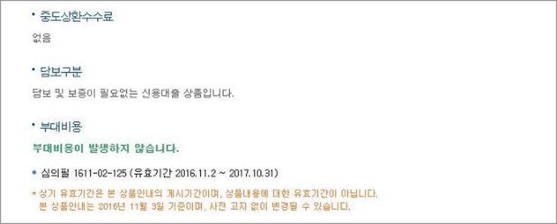 씨티은행 신용대출