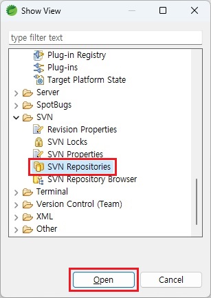 SVN-Repositories-Open