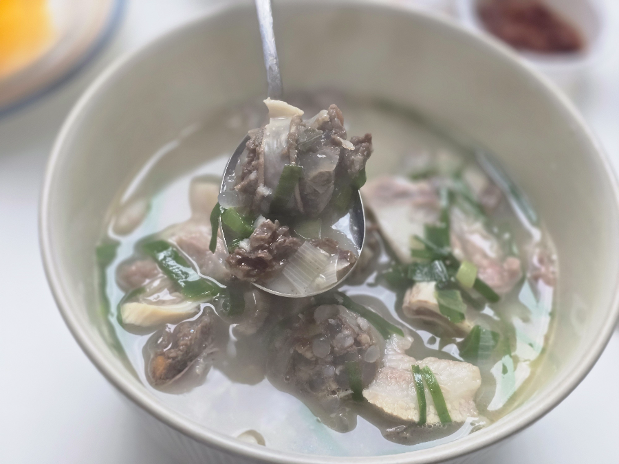 고향순대국 서울중앙시장 순대국 포장 후기 (신당역 순대국 맛집)