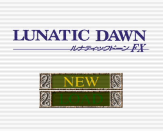  PC-FX - 루나틱 돈 FX (Lunatic Dawn FX) 롤플레잉 게임 파일 다운