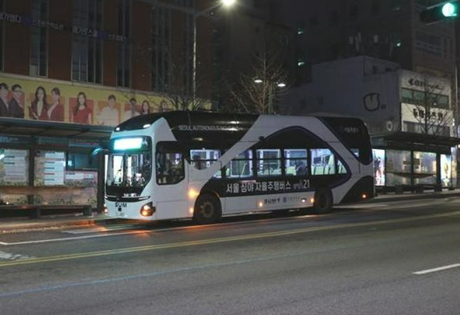 서울 심야자율주행버스 사진