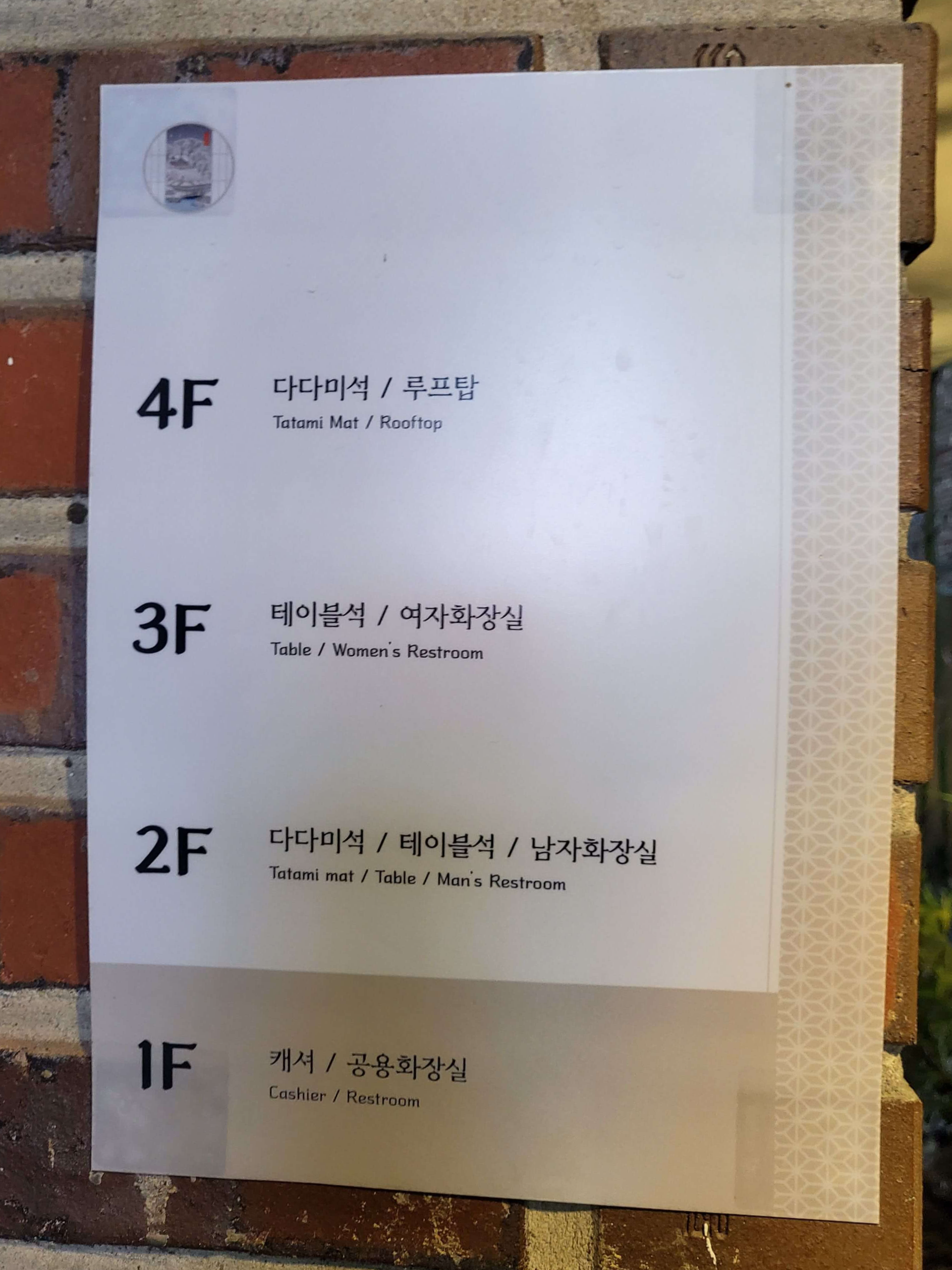 층별 안내