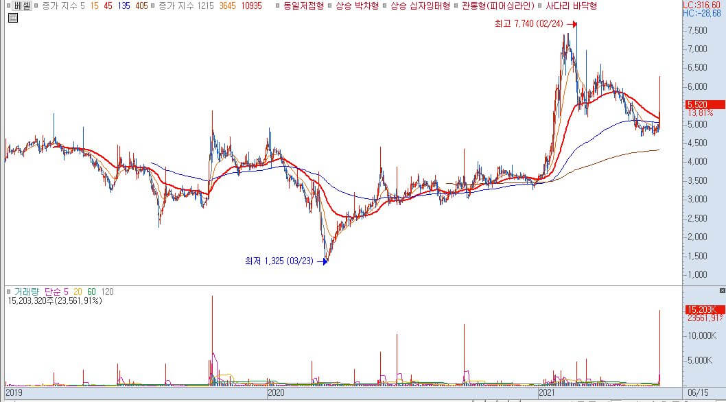  베셀 주가 전망 (177350)