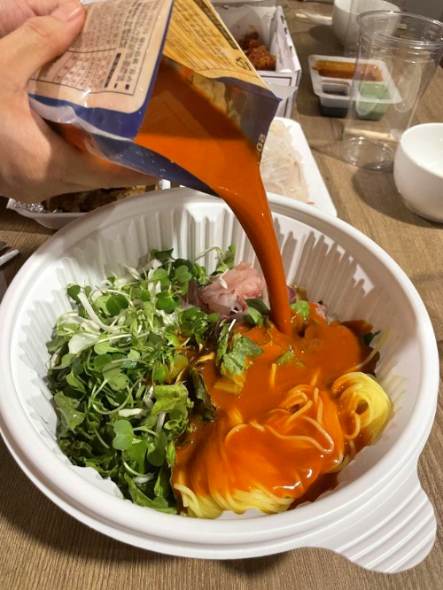  [속초맛집여행]등대해수욕장 물회 봉포머구리 포장 후기