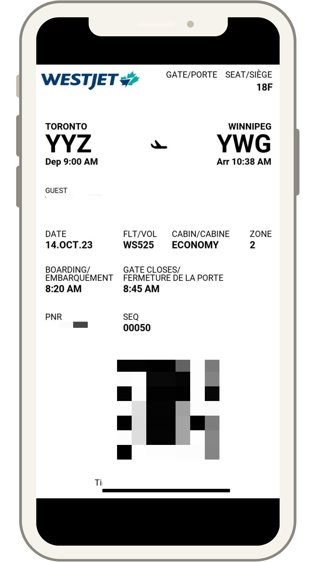 웨스트젯 웹체크인 위탁수하물 추가 요금 후기 Westjet