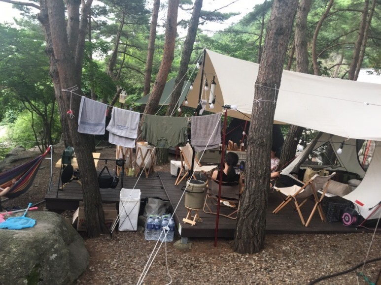  무주 홀리데이파크 캠핑장 (2021. 7. 29.)