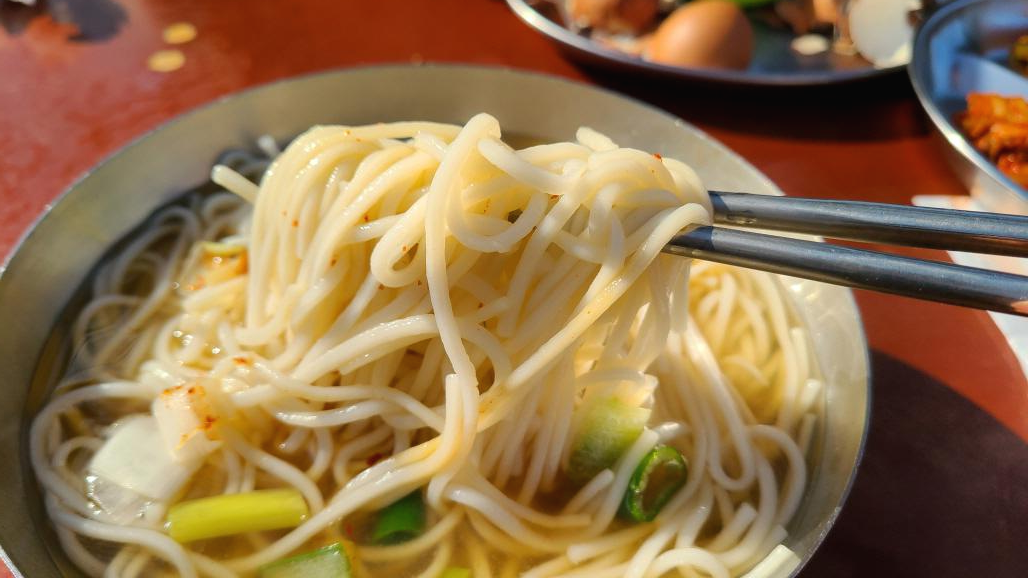  죽녹원 담양국수거리 진우네집 국수 젤 유명