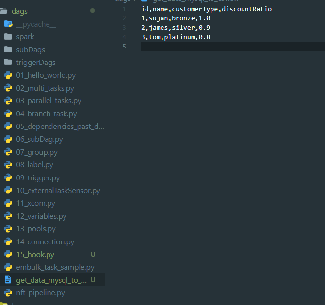 [Airflow] hook이란? (hook을 사용하여 mysql to csv 패턴 실습) 까치의 일상노트
