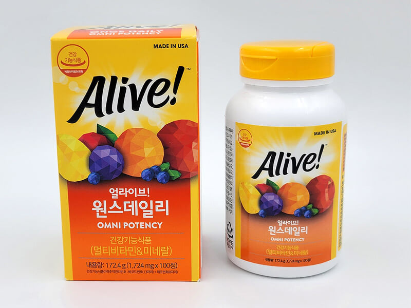 얼라이브 원스데일리 멀티비타민