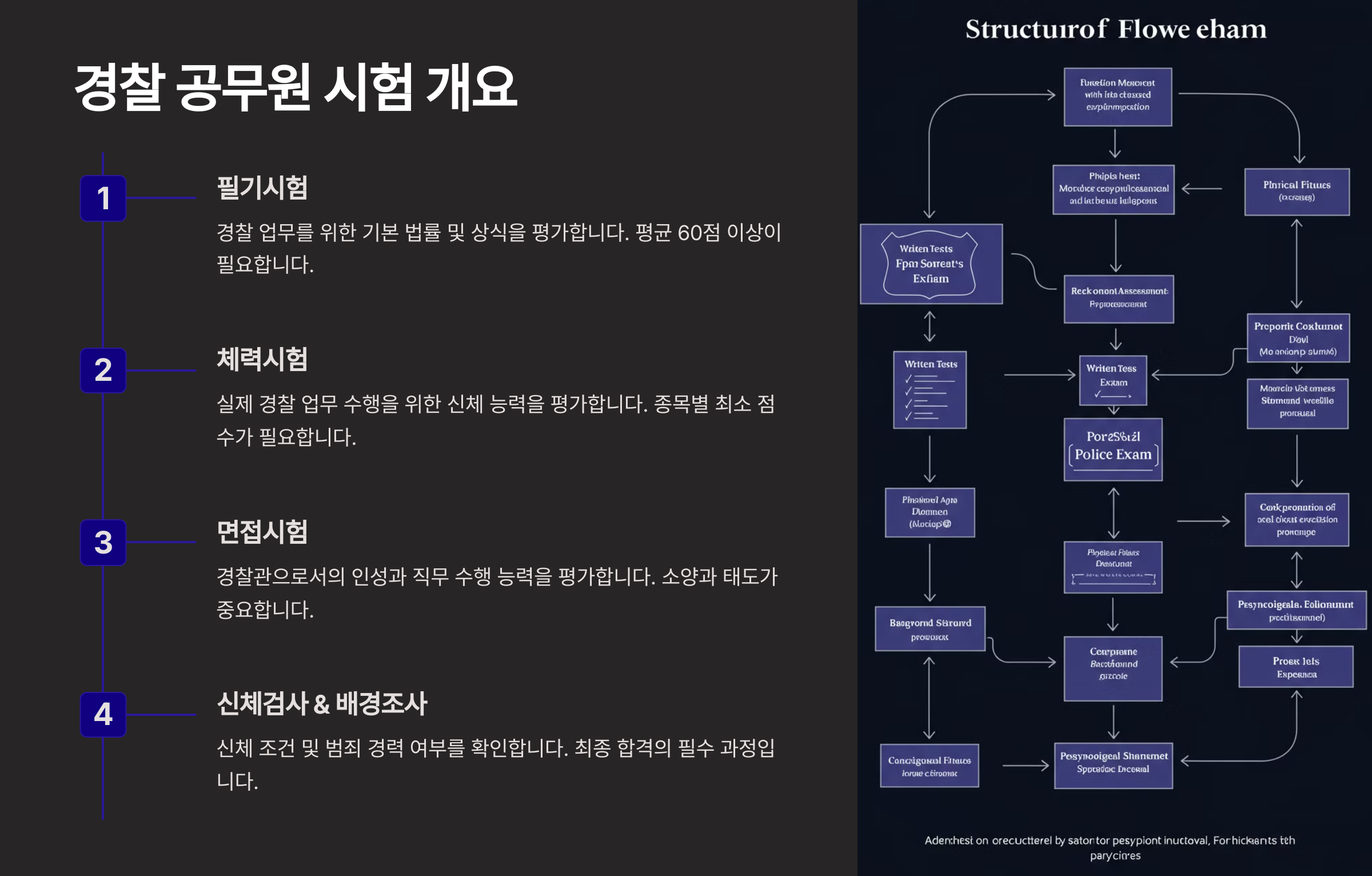 경찰 공무원 시험 개요