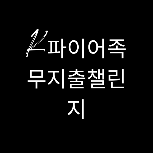  상승장 신호 K파이어족 무지출 챌린지