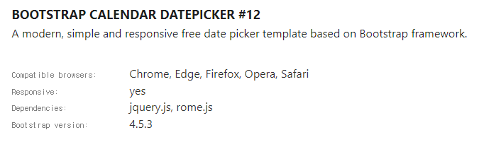 Date-picker-부트스트랩-bootstrap