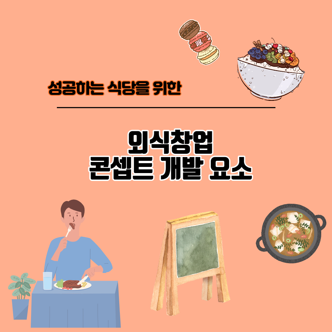  성공하는 식당을 위한 외식창업 콘셉트 개발과 구성 요소