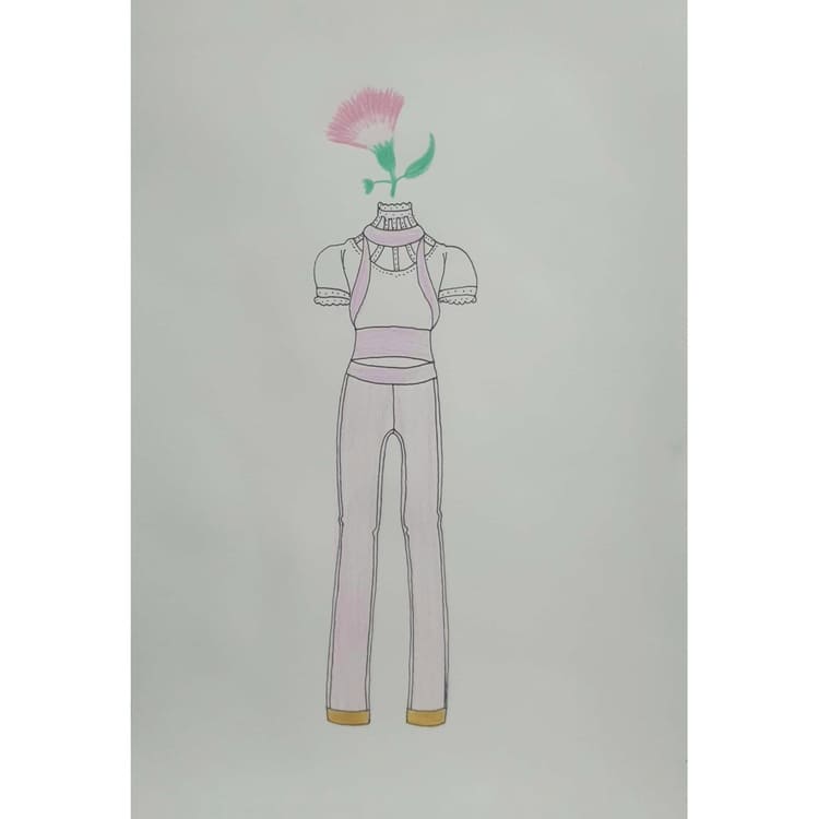  Summer Flower 일러스트 그림 드로잉 2020