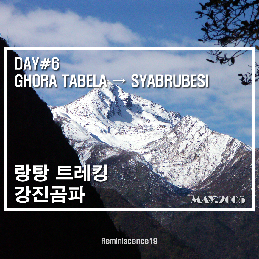  네팔 랑탕 트레킹 (강진곰파) - DAY 6 - 고라타벨라  → 샤브루베시