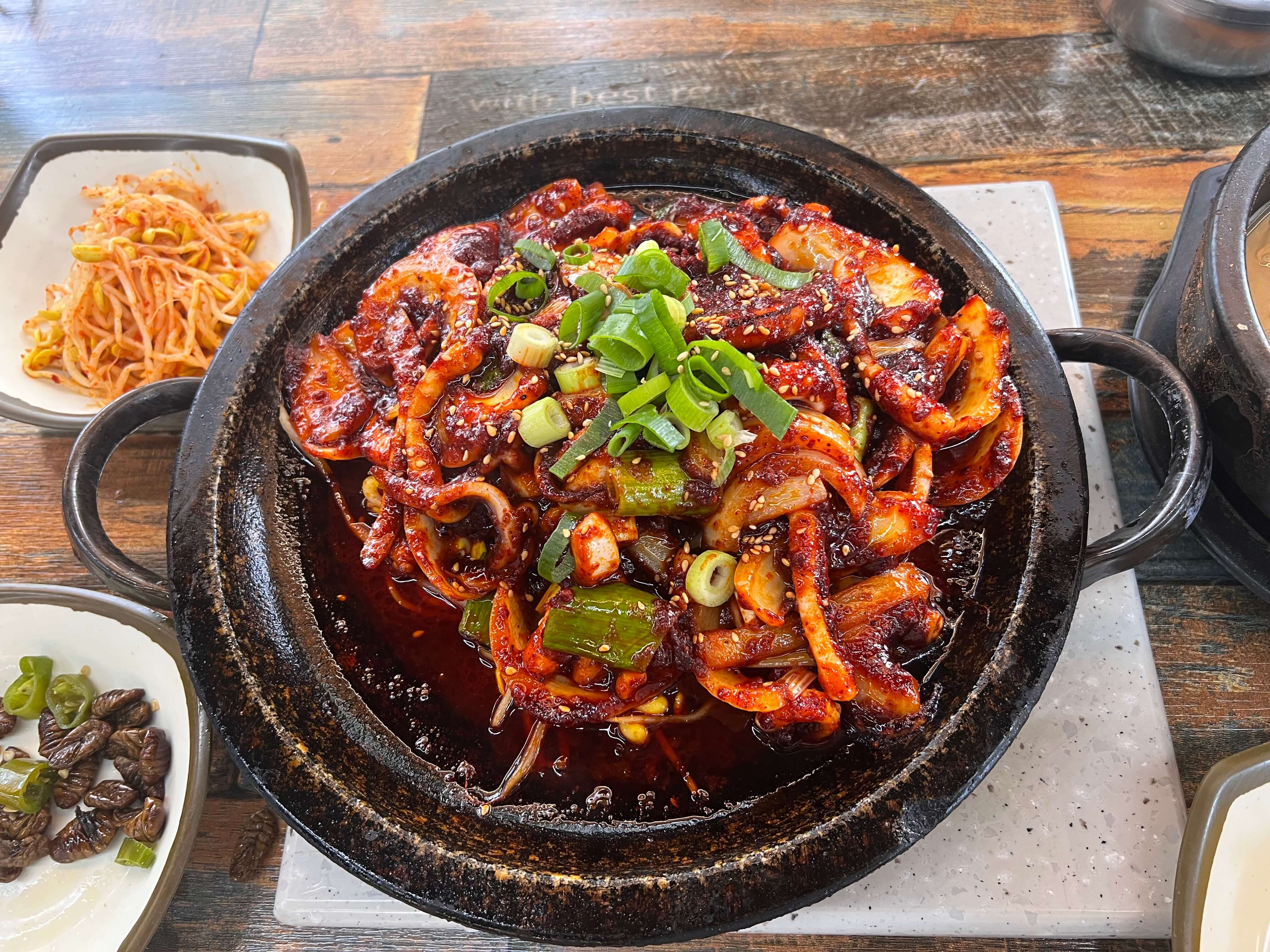 민수랜드-남원두레식당 오징어볶음2