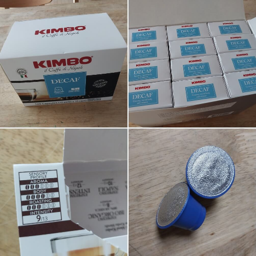  가성비 가심비 좋은 디카페인 캡슐 킴보 KIMBO