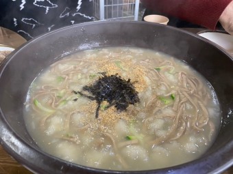 옹심이칼국수 이미지