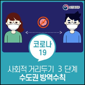  사회적 거리두기 개편안 - 7월 8월 3단계 수칙