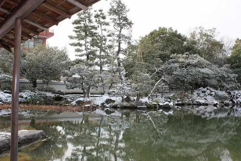 후쿠이-양호관-정원