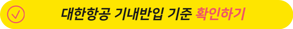 대한항공-기내반입-기준