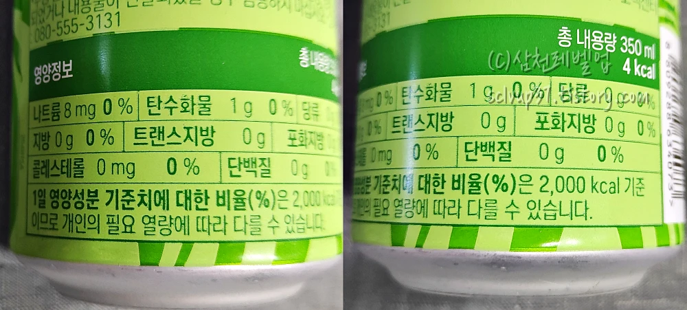 애플민트 영양정보