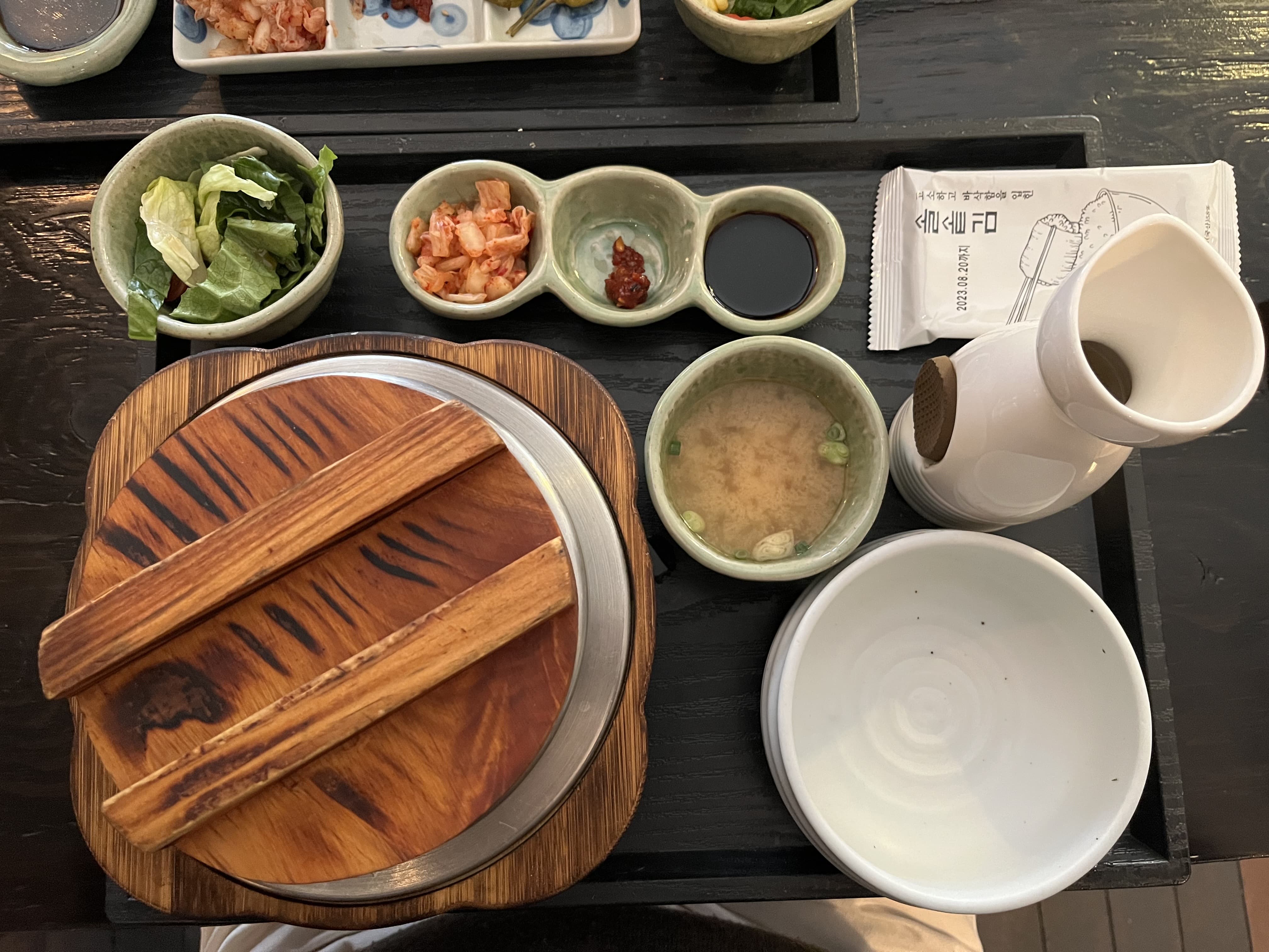 솔밭솥밥-도미관자솥밥