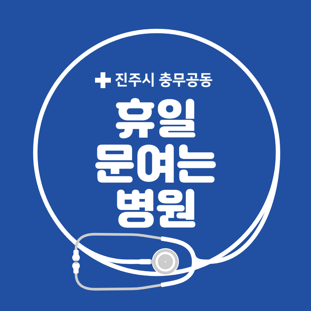 경상남도 진주시 충무공동 일요일 진료 휴일 문 여는 병원