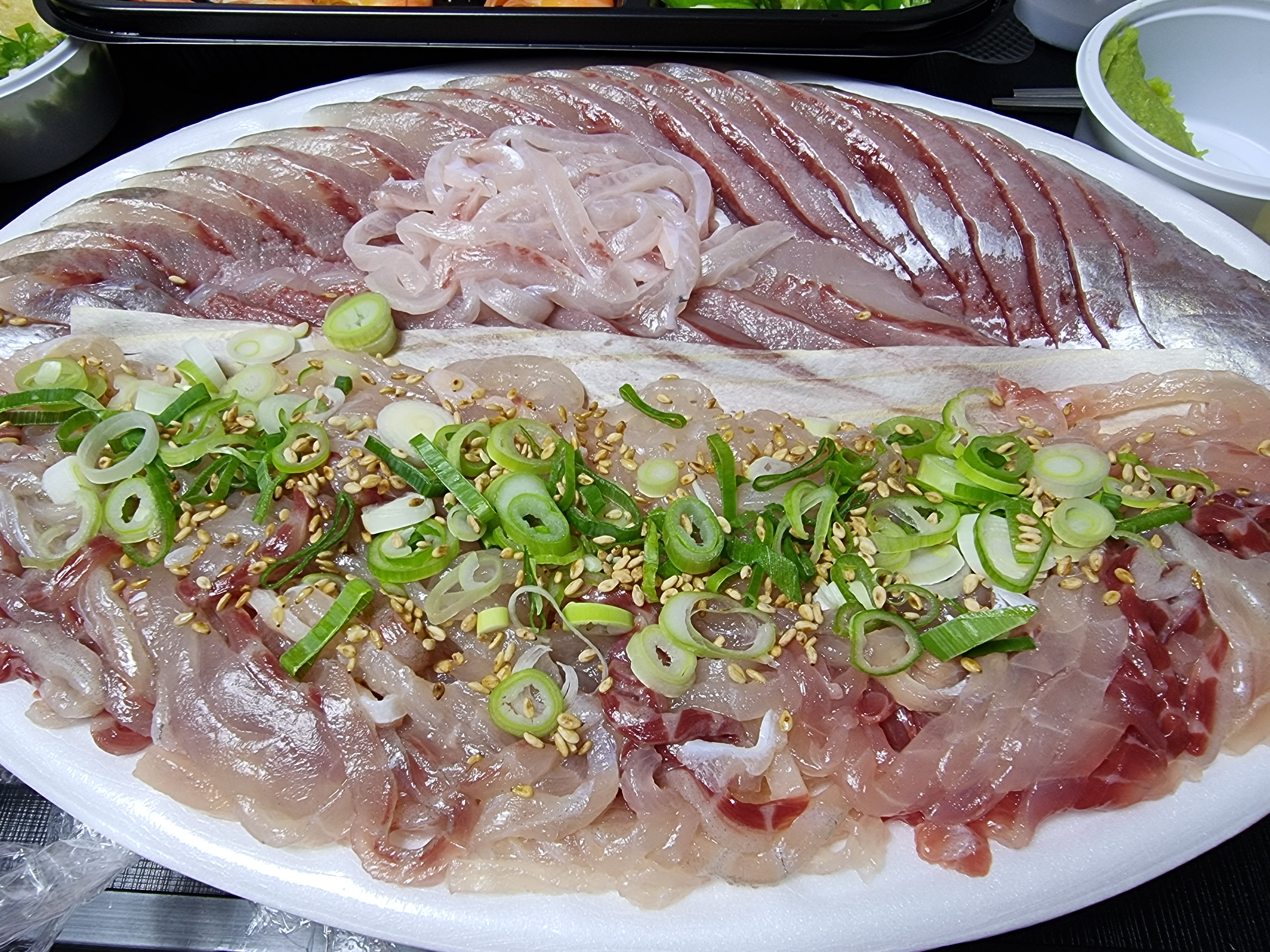  개금배달맛집 - 향어 맛있는 횟집 추천 개금 돌섬횟집