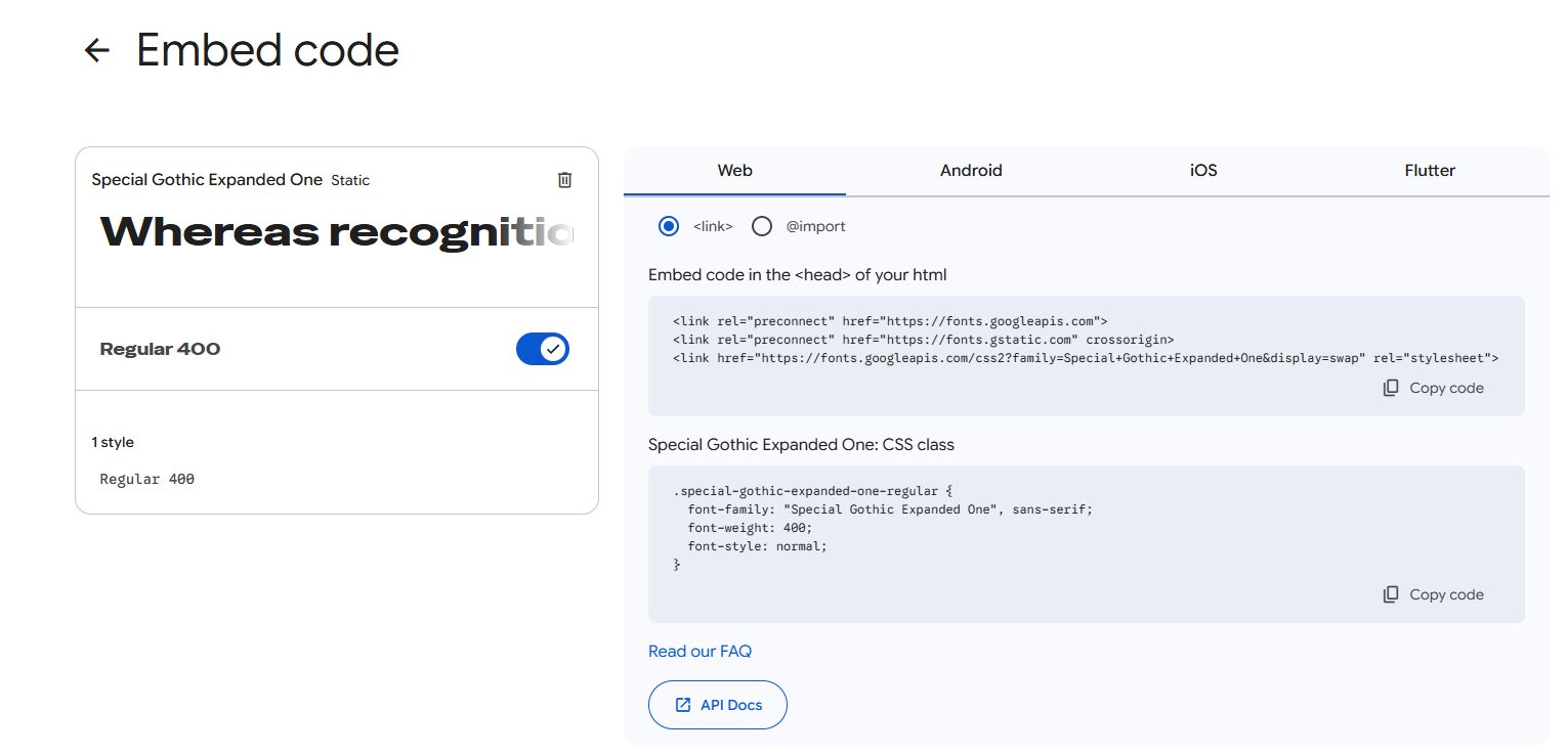 embed font 적용 방법 스크린샷3