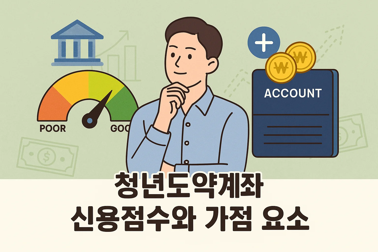 2025 청년도약계좌 완벽 정리 !신청 조건·가구원 동의·신용가점