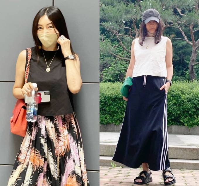  황신혜, 59세에 직접 만든 ‘블랙 VS 화이트’ 탑! “어때요?”