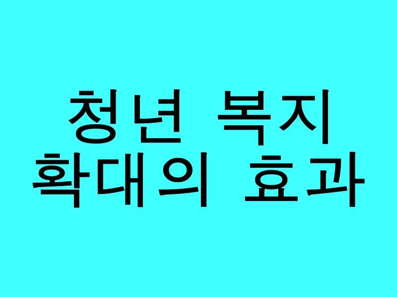 청년 복지 정책의 지속 가능성과 수요 반영의 과제를 상징하는 이미지
