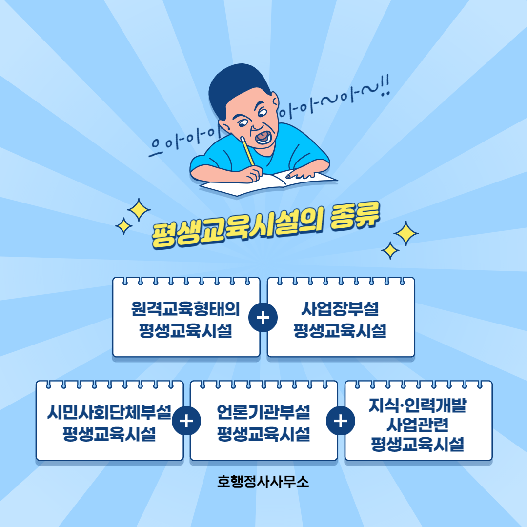  평생교육시설의 종류