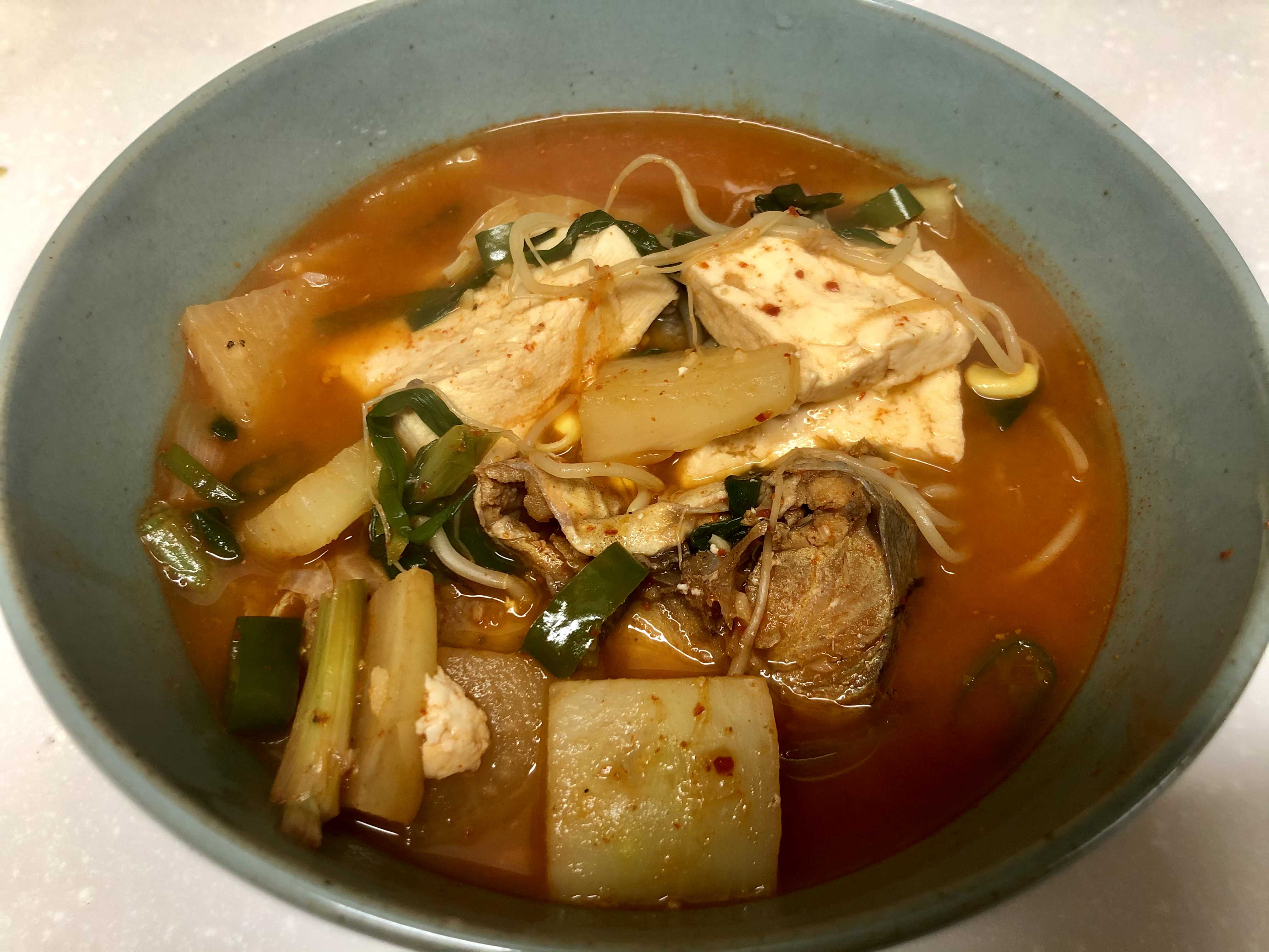  얼큰 시원 동태탕(동태찌개) 끓이기