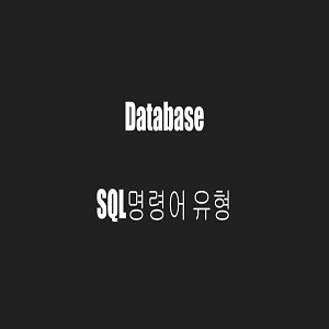 [DB SQLD] 데이터베이스 SQL 명령문 유형