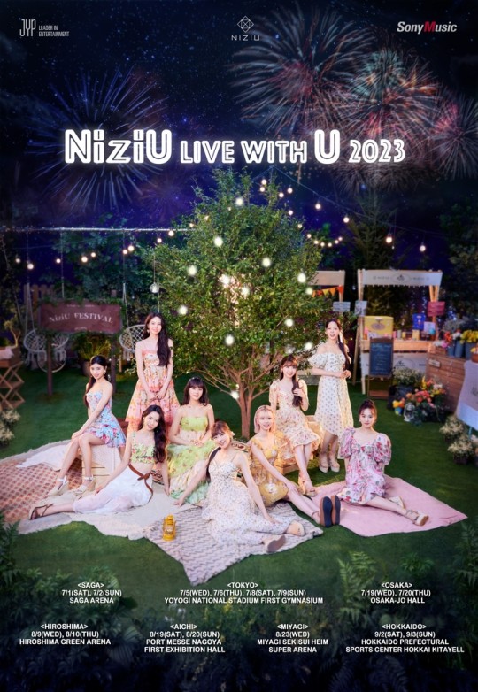 Official NiziU Live with U 2023 Teaser