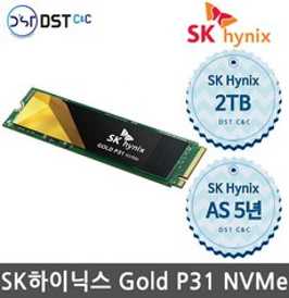SK하이닉스 GOLD P31 NVMe SSD&#44; HFS2T0GDF9X1072&#44; 2TB