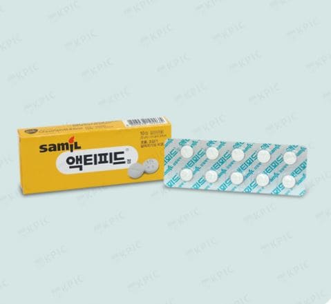  액티피드 정 효능 효과와 부작용 및 복용법 사용 상 주의 사항