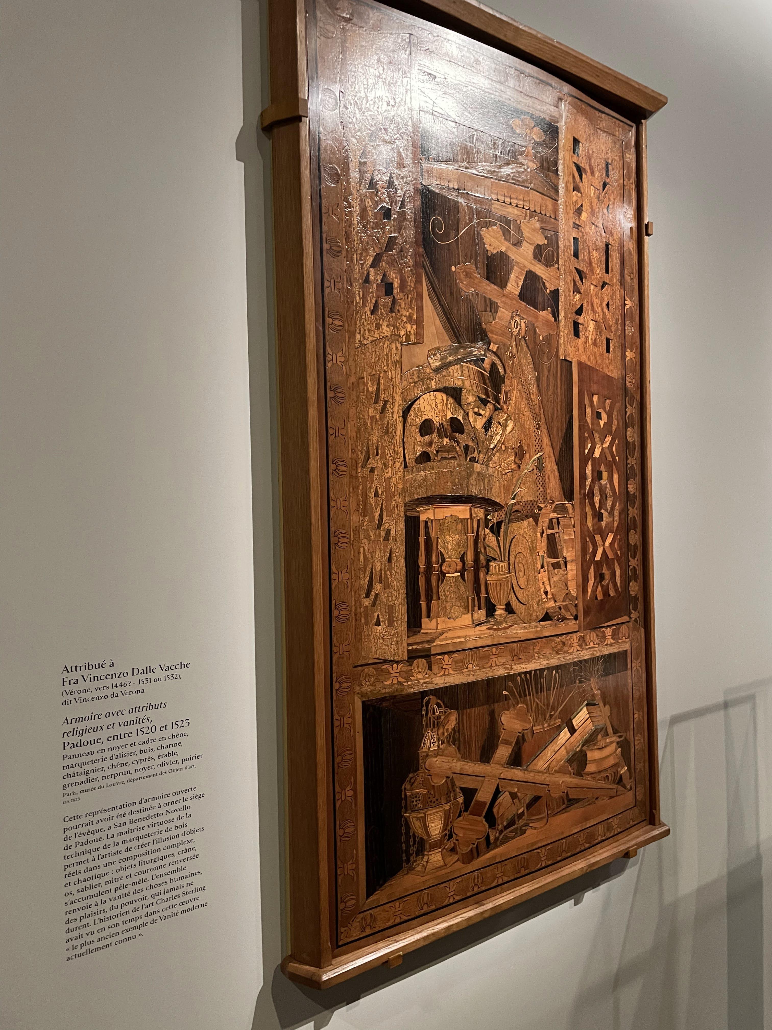 사물들, 루브르박물관 전시회, 14