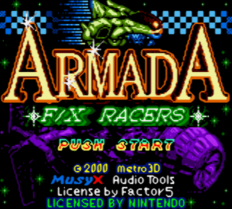  (GBC / USA) Armada FX Racers - 게임보이 컬러 북미판 게임 롬파일 다운로드
