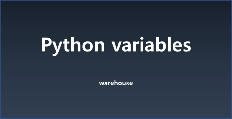  [CS/python] Python variables 유형 - 파이썬 자료형은 어떤 종류가 있을까?