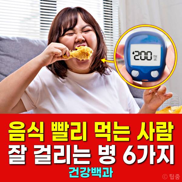 음식 빨리 먹으면 음식 빨리 먹는 사람 밥 빨리 먹으면 안되는 이유