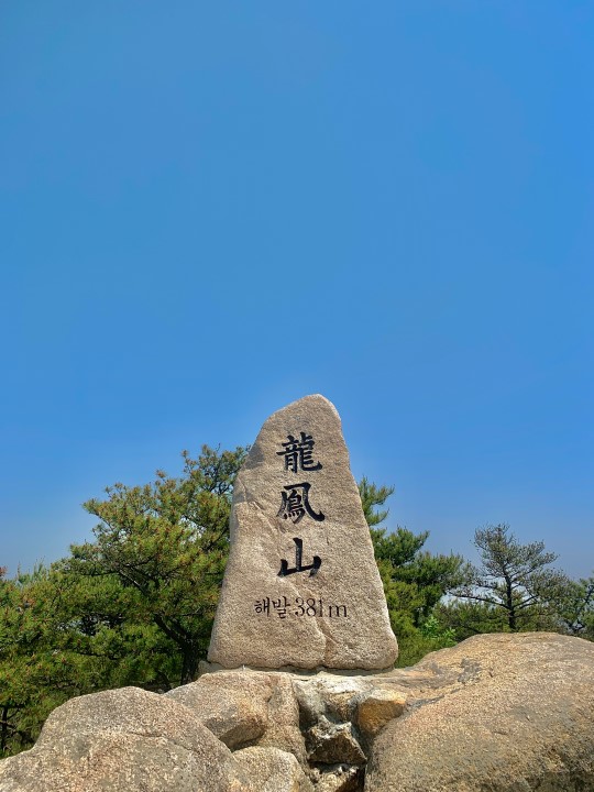 용봉산-정상