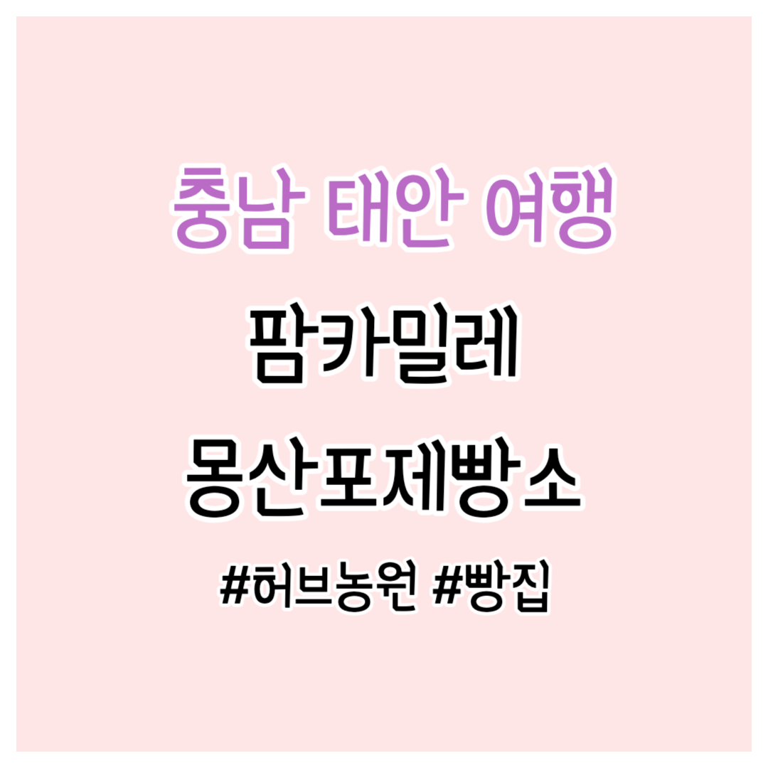 태안-팜카밀레-카페