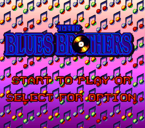  SNES ROMS - The Blues Brothers (EUROPE / 유럽판 롬파일 다운로드)