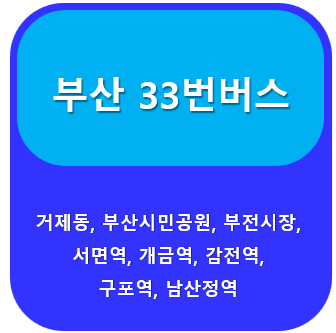 부산33번버스 썸네일