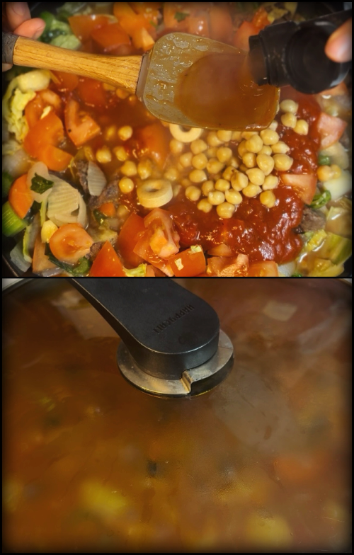 소고기토마토수프(마녀수프) 끓이는 과정