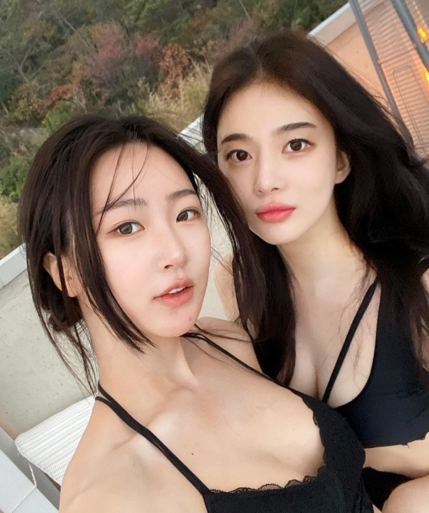  '달수빈' 수빈, 수영복 입고 글래머 몸매 과시…동생도 비주얼 폭발