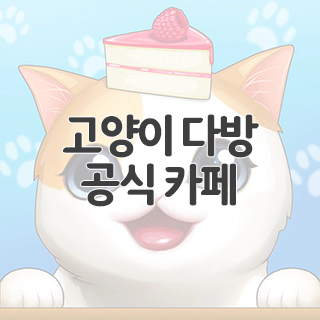 고양이 다방 공식 카페 찾아가기
